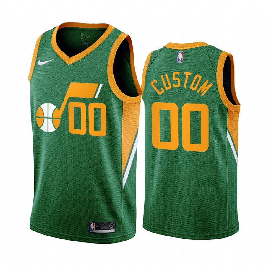Custom Utah Jazz 2020-21 Earned Edition Jersey