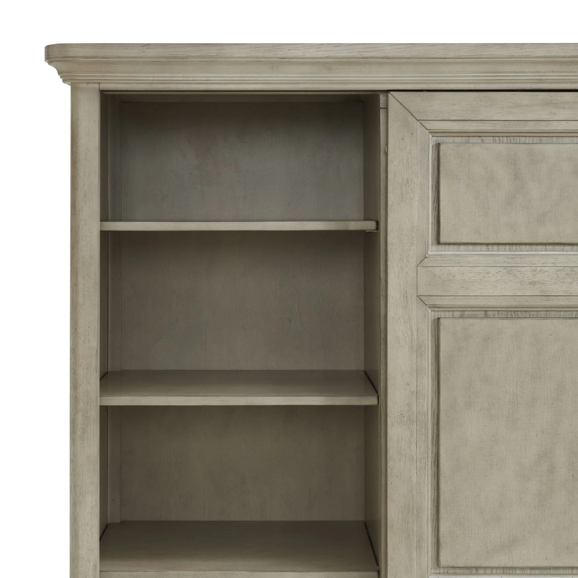 Picket House Furnishings Emiko Queen Panel 5PC Bedroom Set - Grey