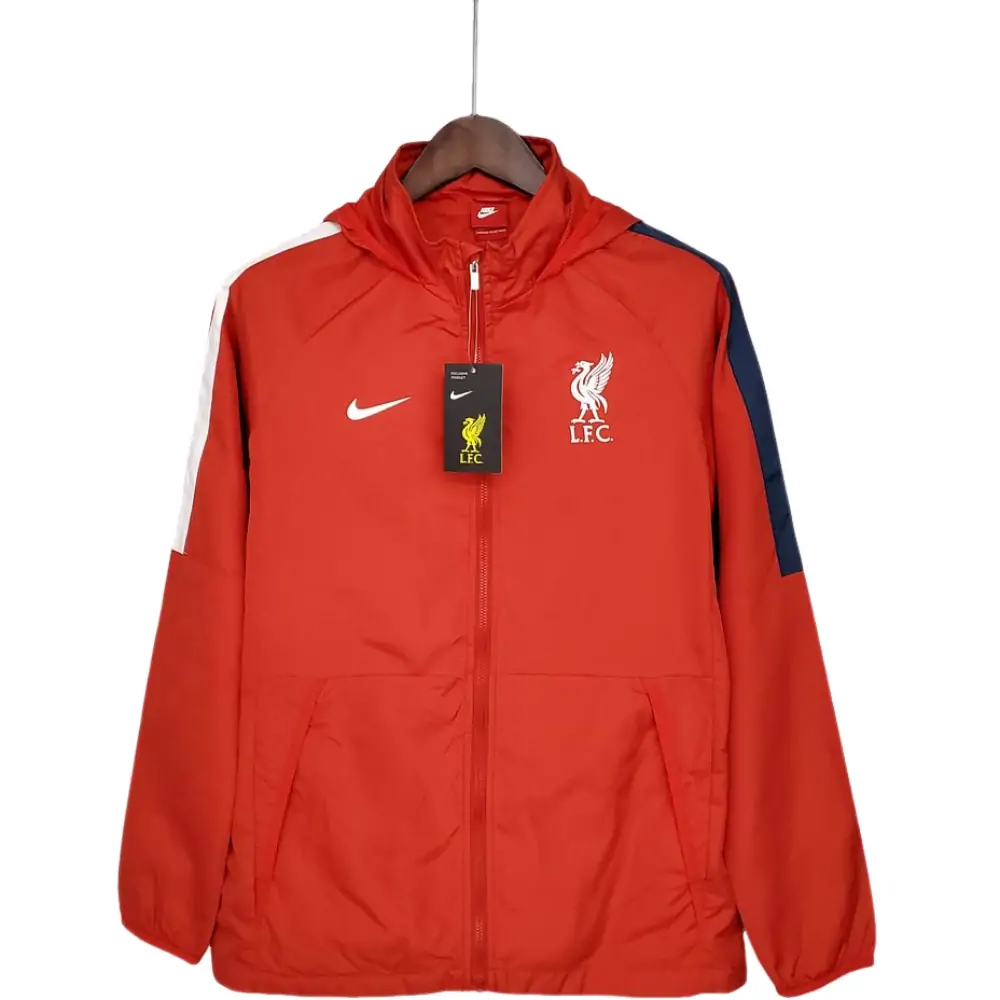 2021/2022 Liverpool Windbreaker Red Soccer Jersey 1:1 Thai Quality