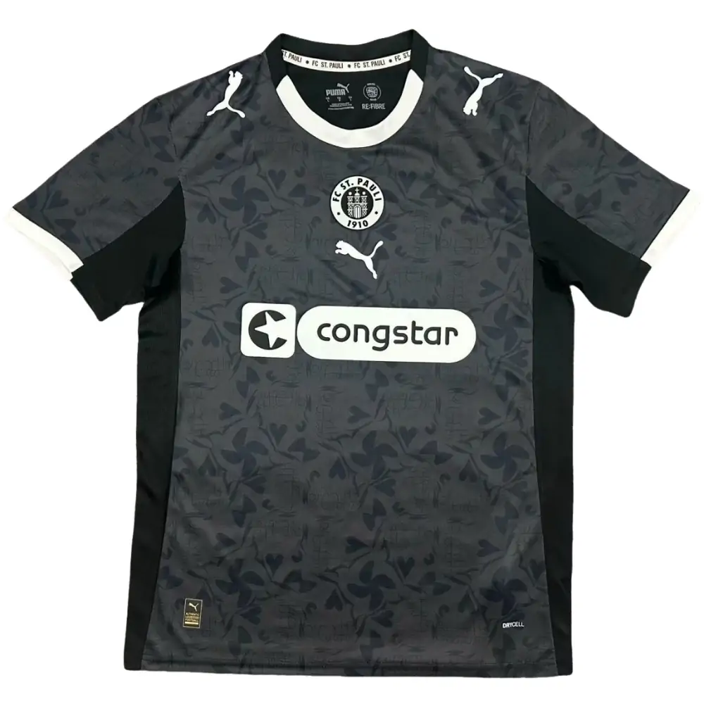 2025-26 FC St. Pauli Second Away kit - Short Sleeve Fans Edition