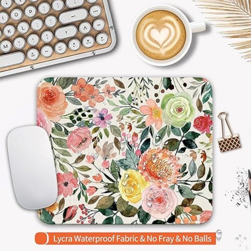 PADARTISAN Square Mouse Pad, Personalized Premium-Textured Custom Mouse Mat Design