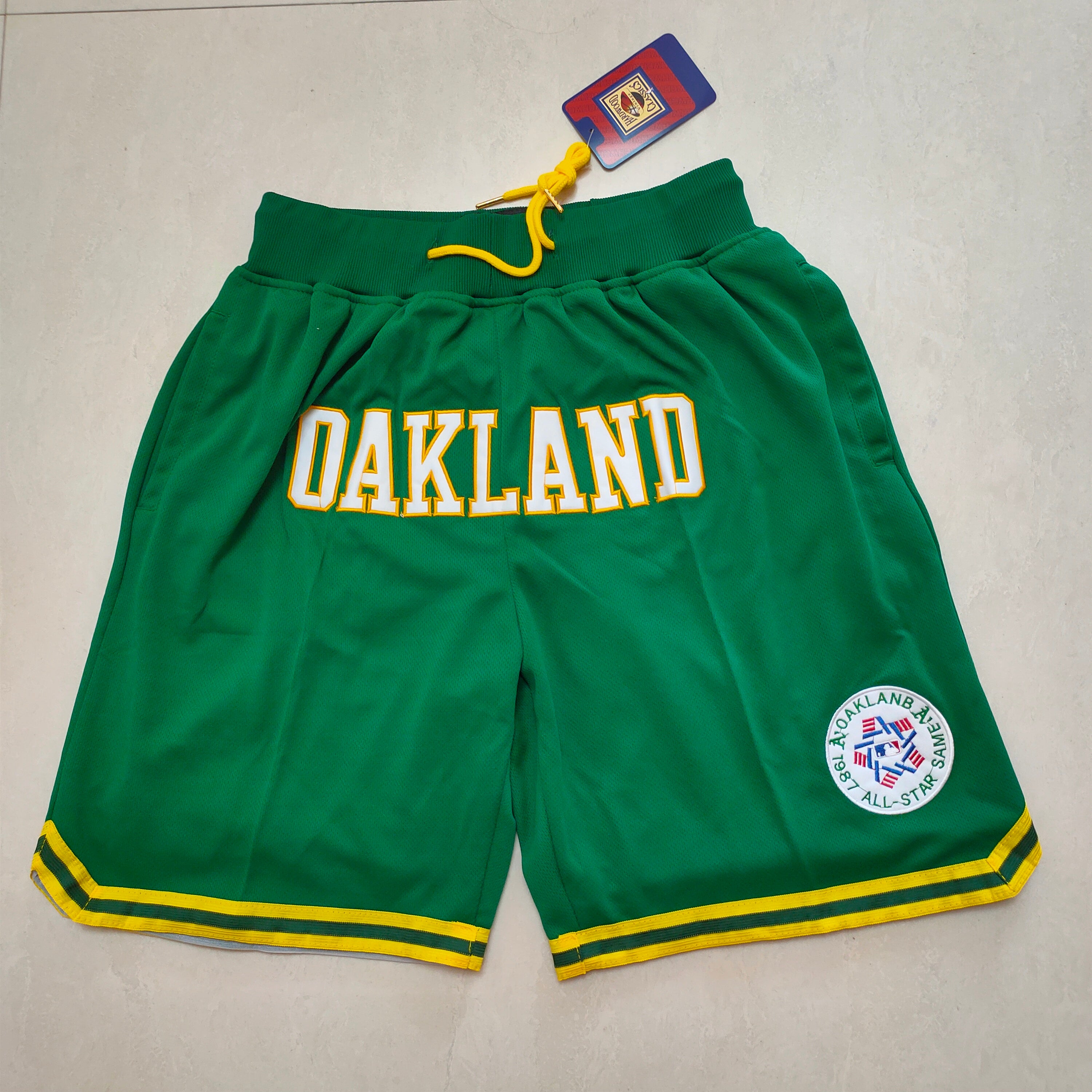 2024 NBA All-Star Green Pocket Pants