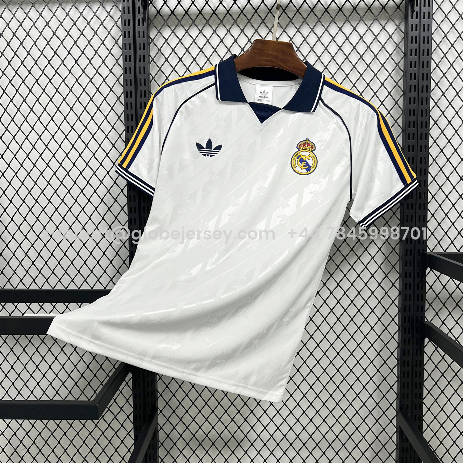 Real Madrid 26-27 White Casual Jersey - Fans Version