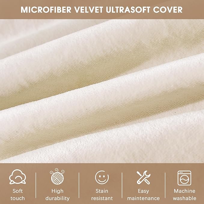 BUBBLEBEAN Bean Bag Chairs for Adults - Memory Foam Furniture BeanBag Chair