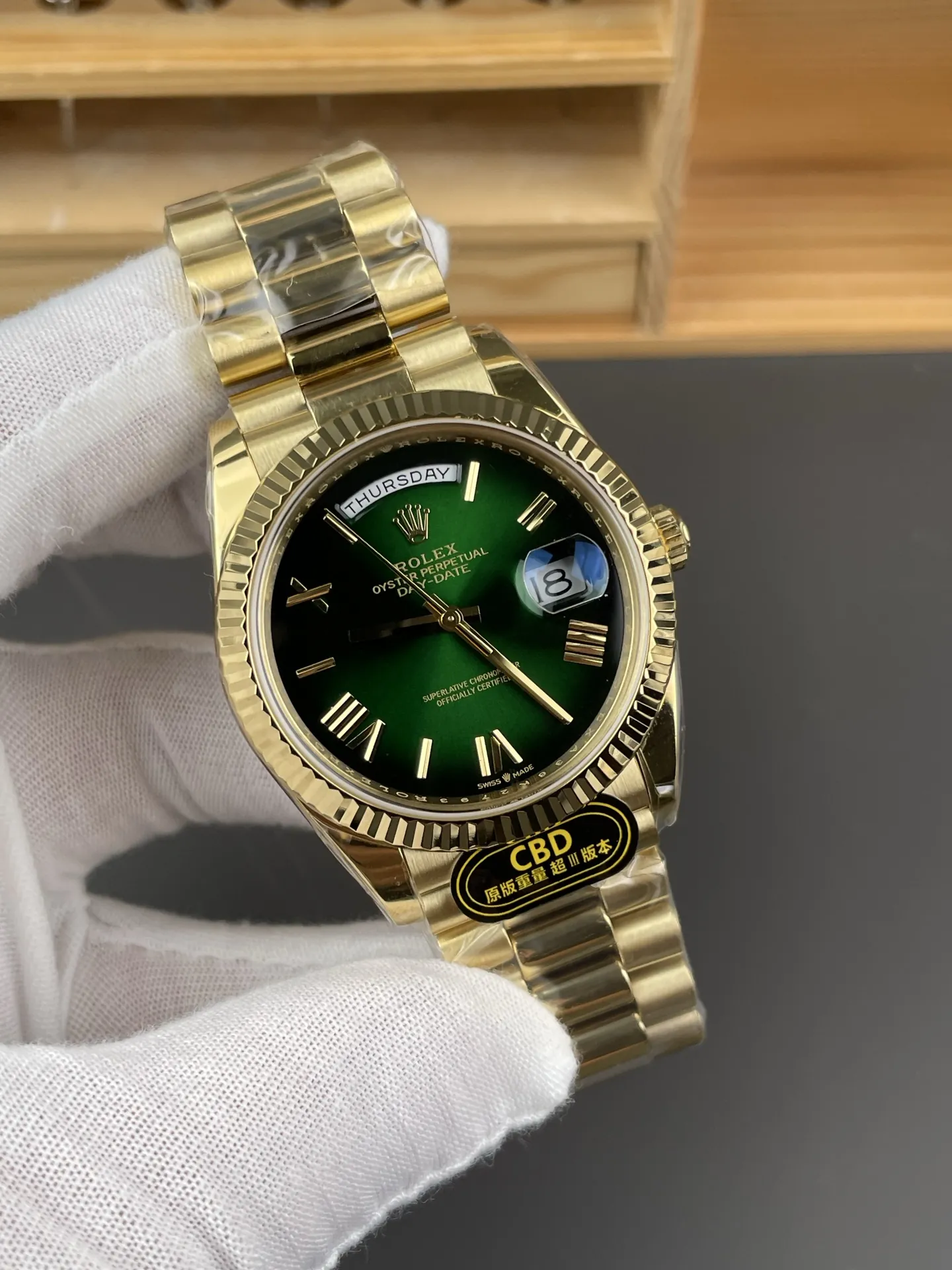 Rolex Smoked Green 40mm