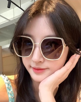All-match big frame Sunglasses polarizing glasses for women