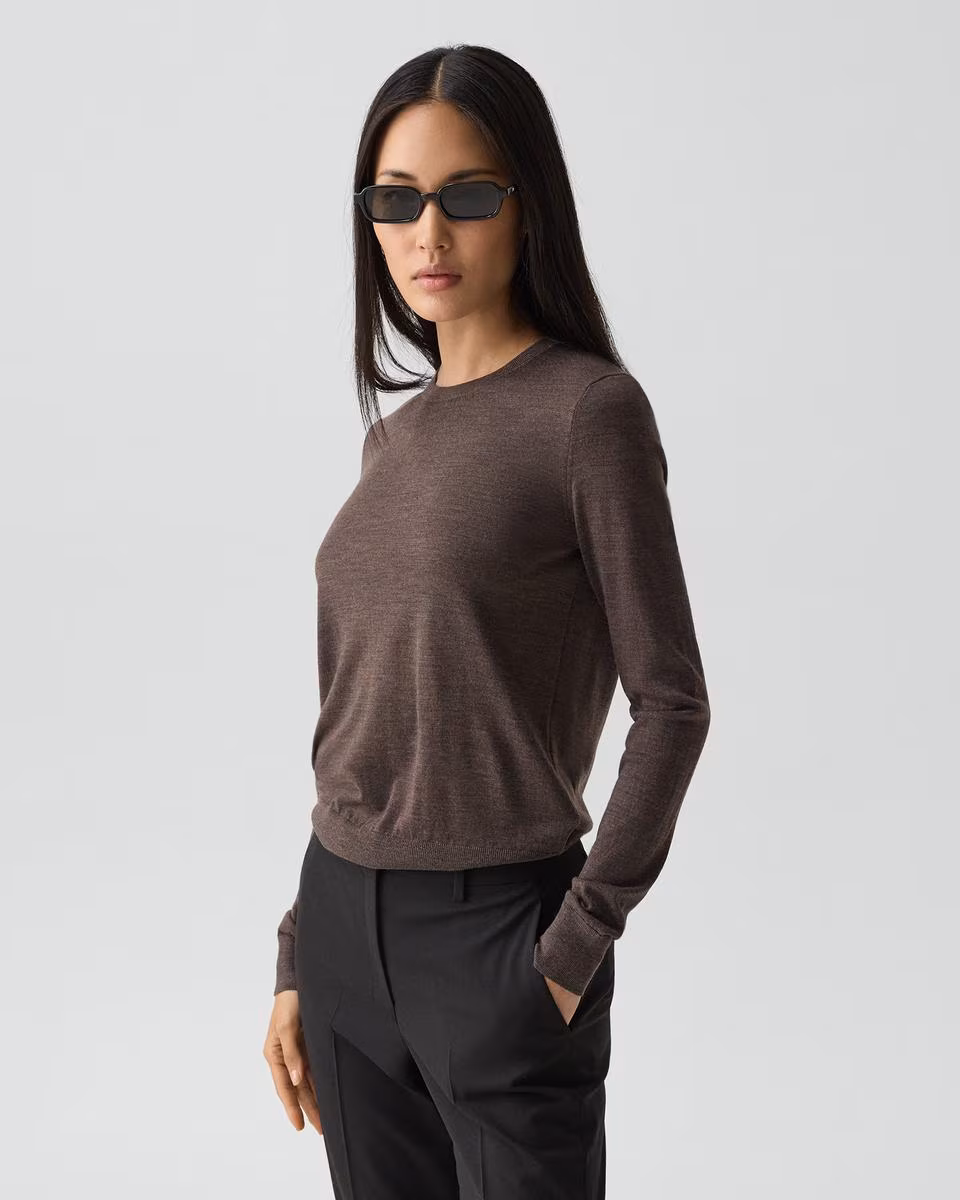 Crewneck Sweater in Regal Wool