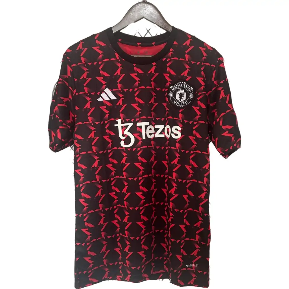 2024/25 Manchester United Red Pre-Match Training Wear - Fans Edition