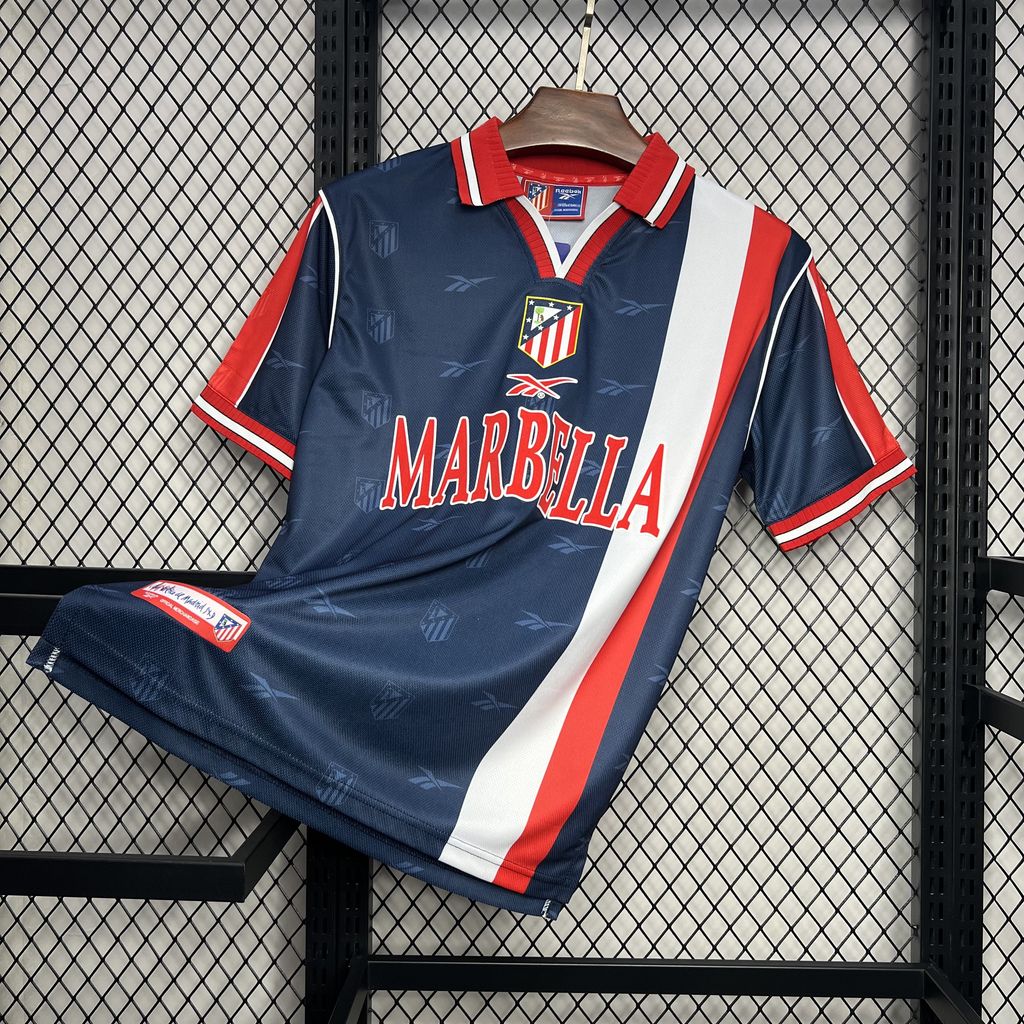 Retro Atletico Madrid 1998-99 Away Jersey