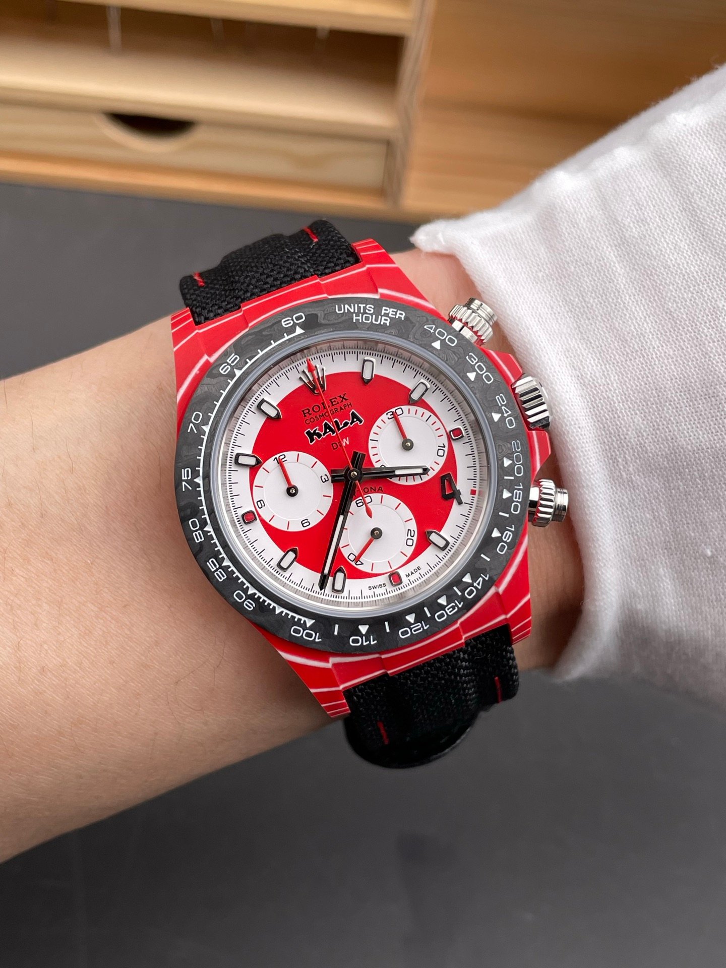 Rolex Daytona Red Carbon