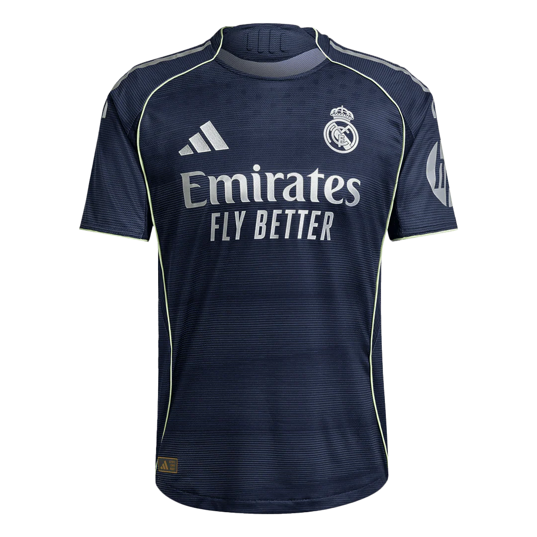 Real Madrid Player Version Away Soccer Jersey 2025/26 Navy