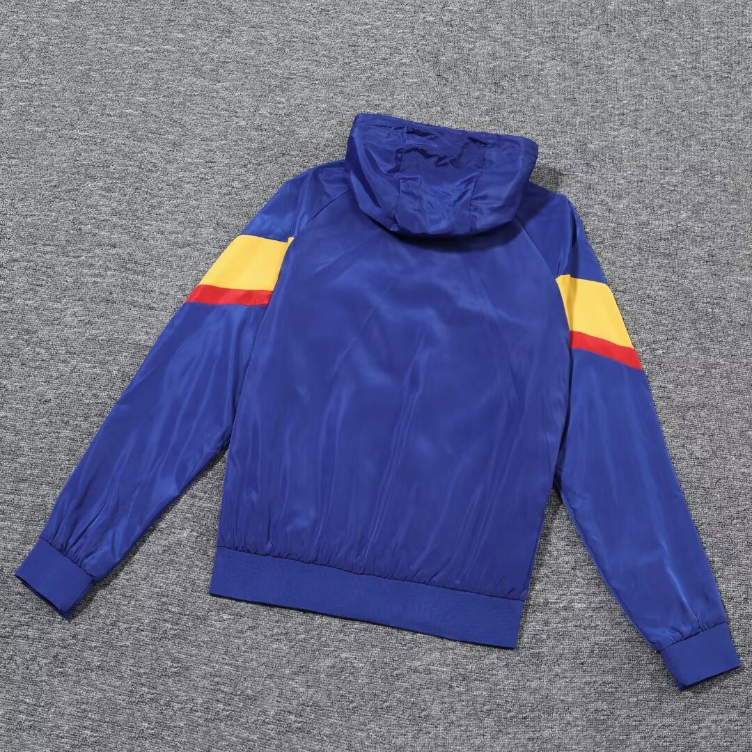2023/24 Chelsea blue hooded windbreaker 1:1 Thai quality