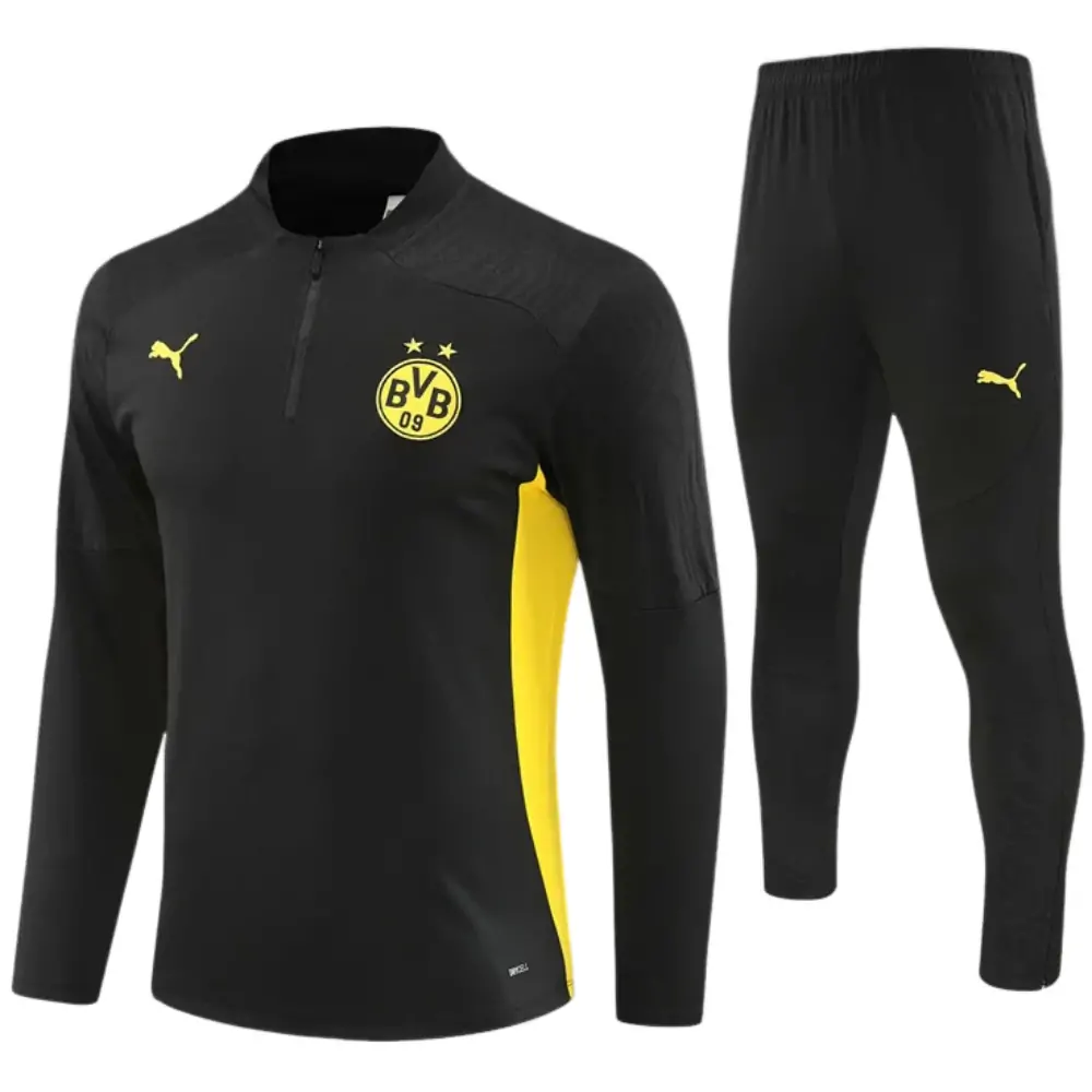 2024-25 New Season Dortmund Black Kids Training Jersey