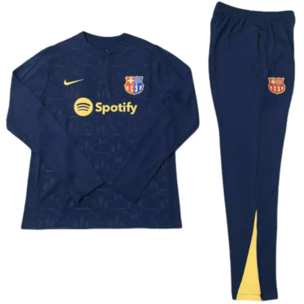 2024-25 New Season Barcelona Royal Blue Children's Training Jersey