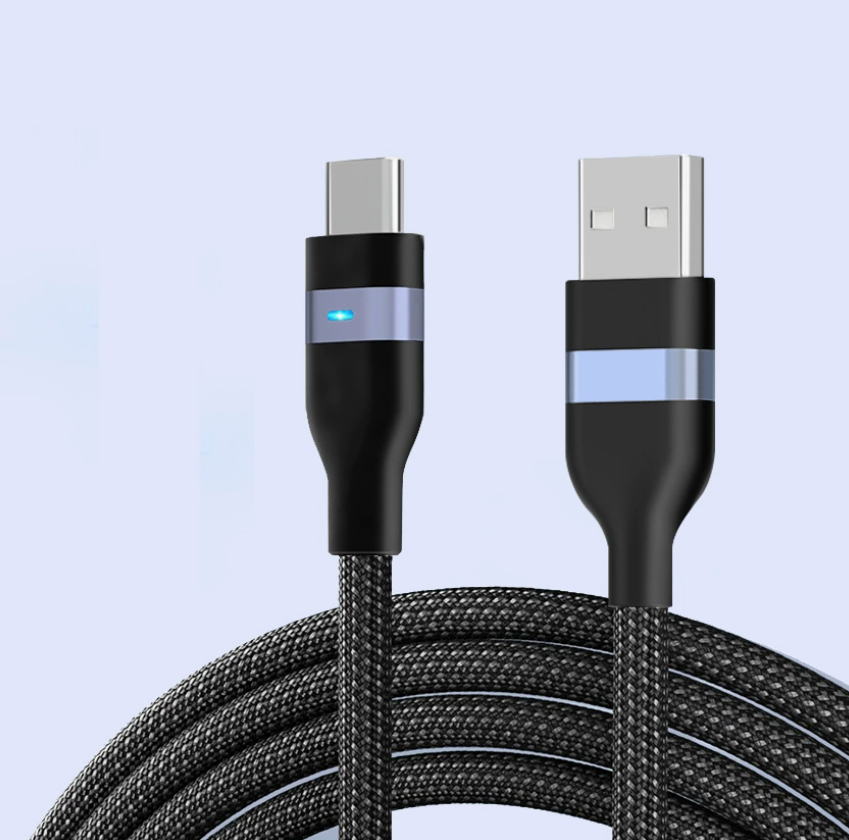 Braided Fast-Charging USB-C Cable