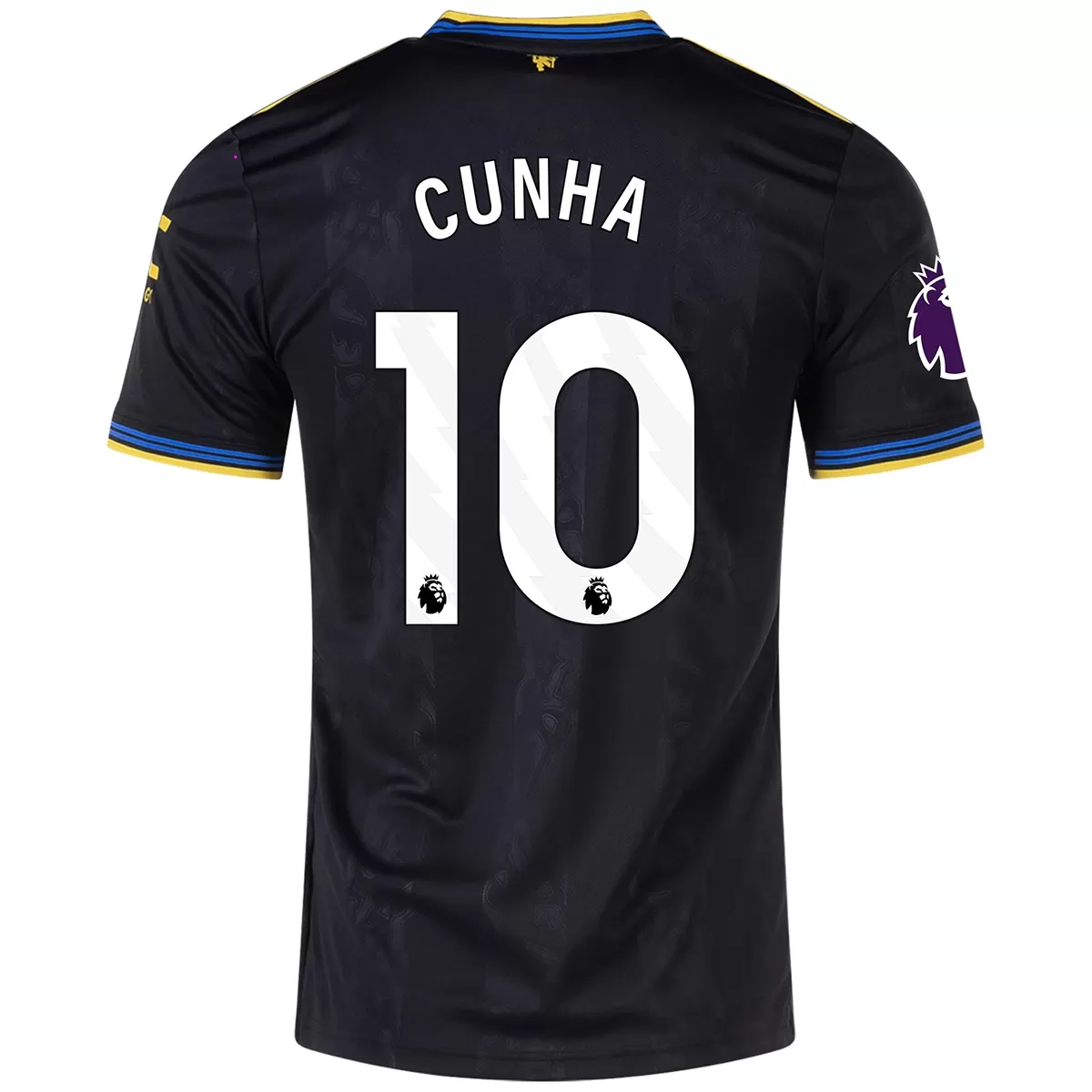 Cunha #10 Manchester United Third Away Soccer Jersey 2025/26