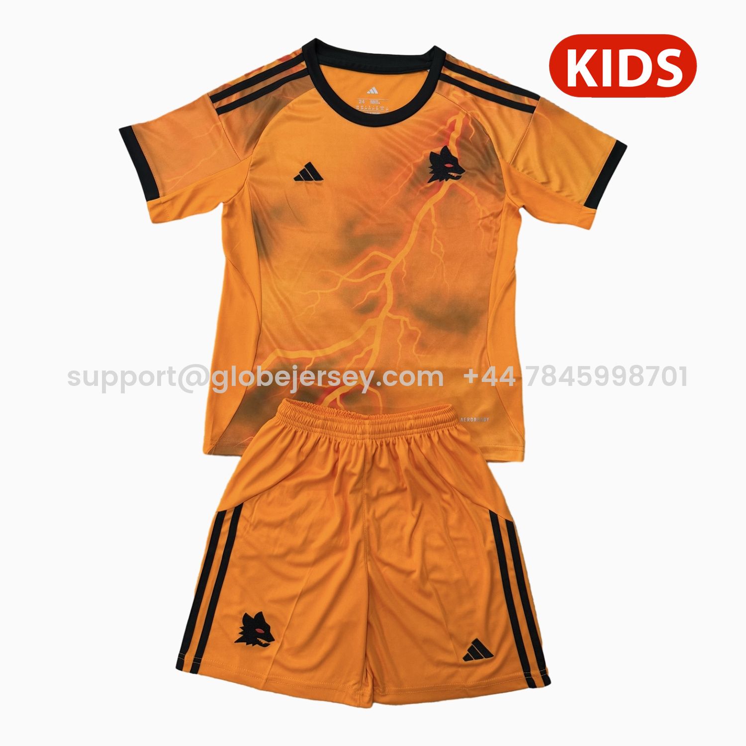 AS Roma 25-26 Away Kids Kit