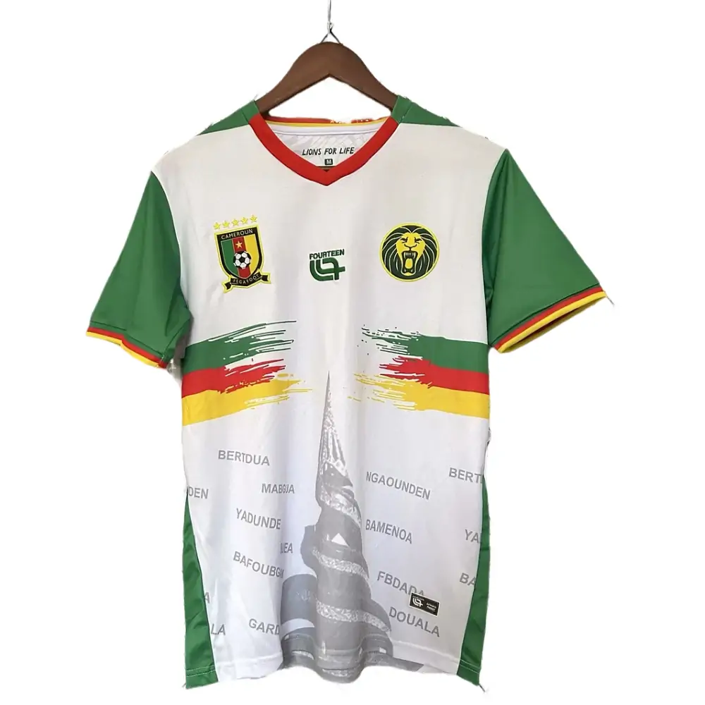 2025-26 Cameroon White - Jersey - Fan Edition