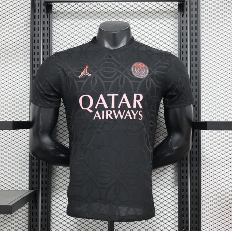 2024/2025 Player Version Psg Paris Special Edition Black Soccer Jersey 1:1 Thai Quality
