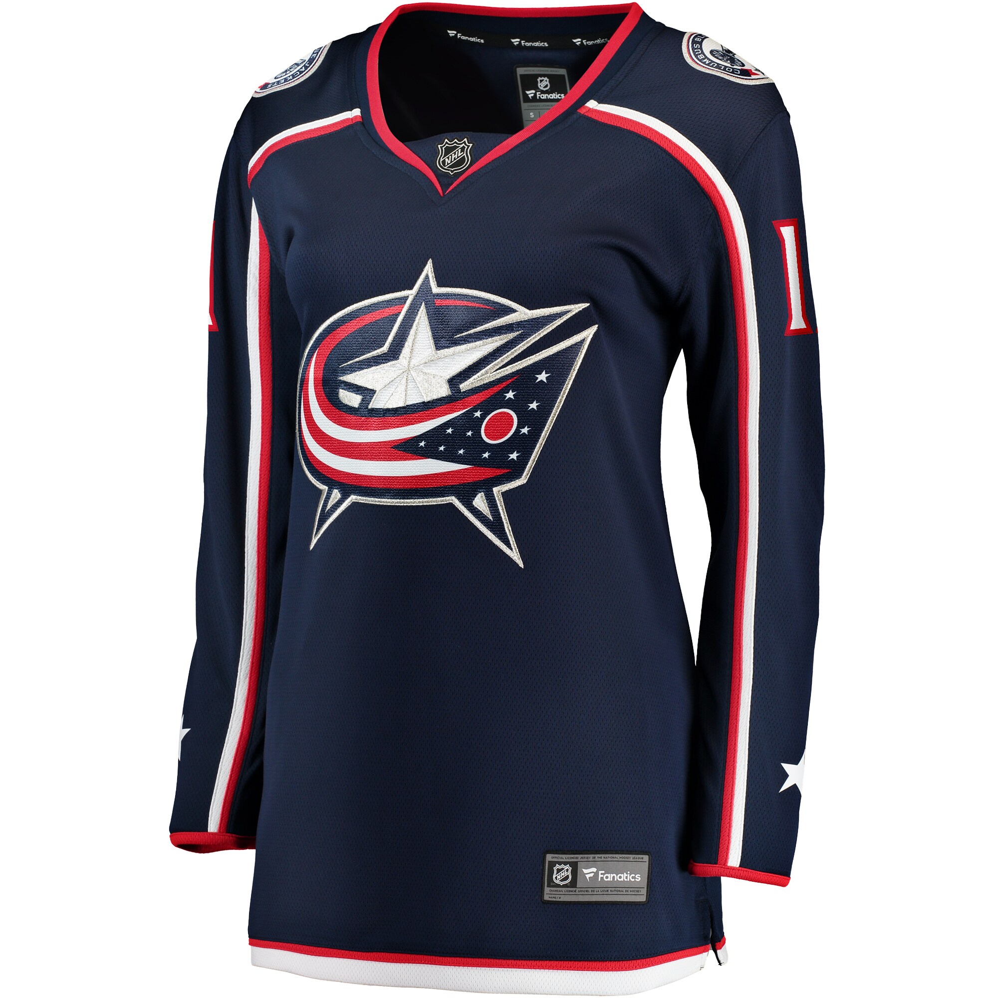 Adam Fantilli Columbus Blue Jackets Fanatics Women’s Home Breakaway   Jersey – Navy