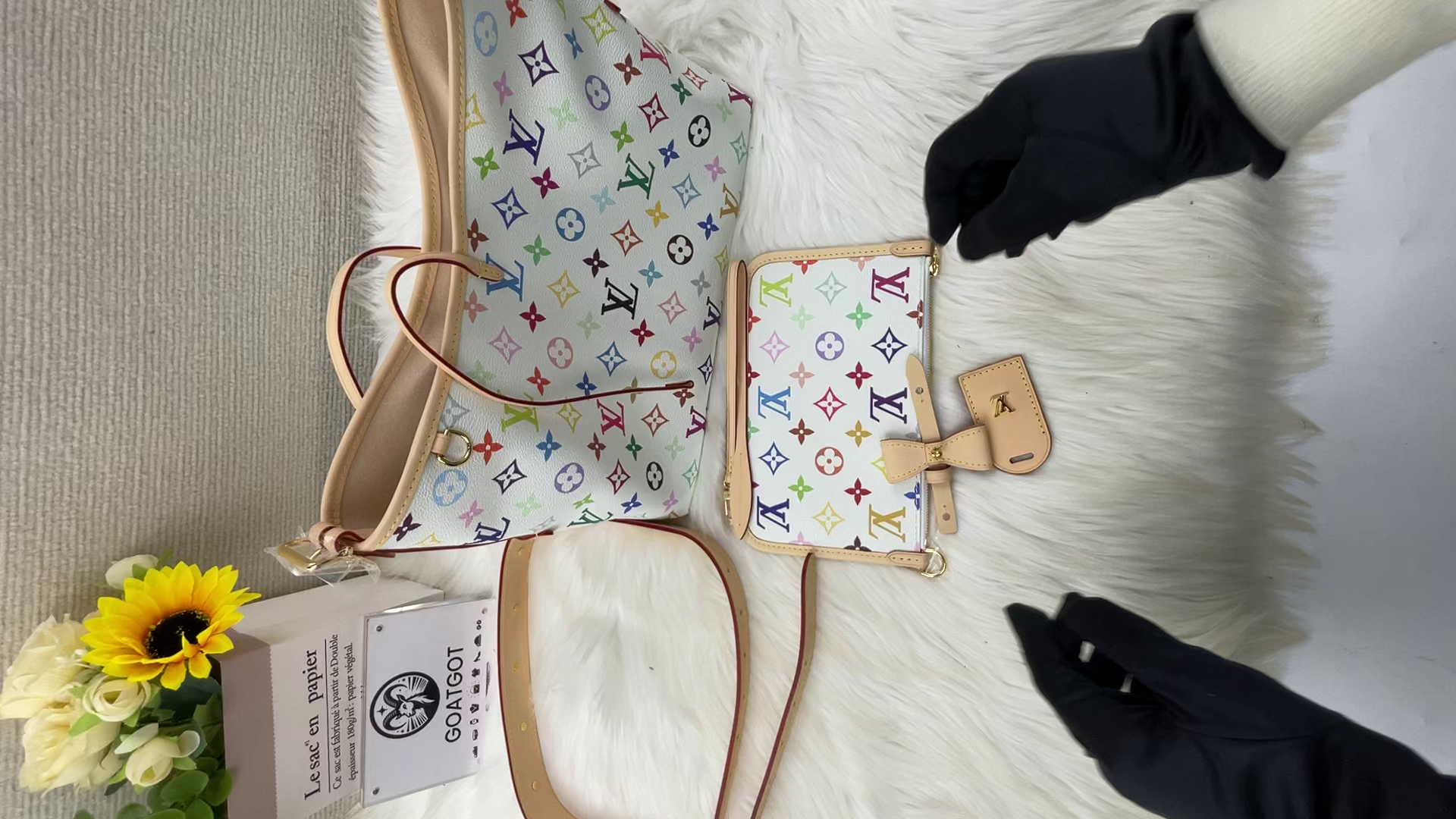 [10A SALE] LV x TM Carryall Bag - 10A mirror version