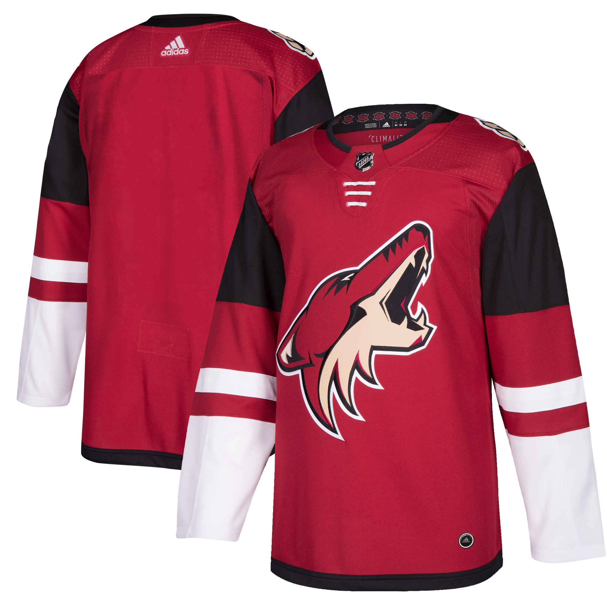Arizona Coyotes  Home  Blank Jersey – Maroon