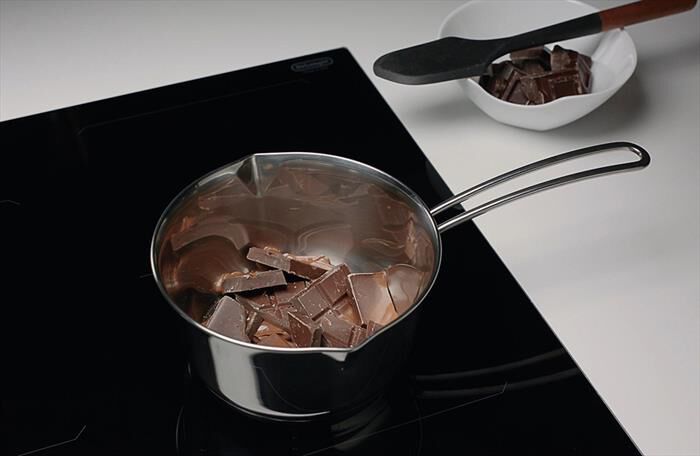 DE LONGHI - Piano cottura induzione SLI 754 75 cm-Nero