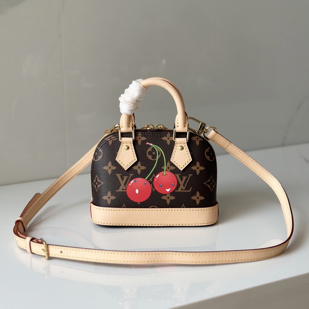LV x TM Cherry Nano Alma Bag