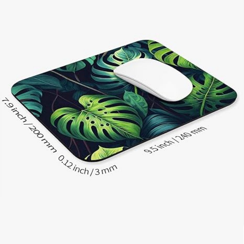 PADARTISAN Square Mouse Pad, Personalized Premium-Textured Custom Mouse Mat Design