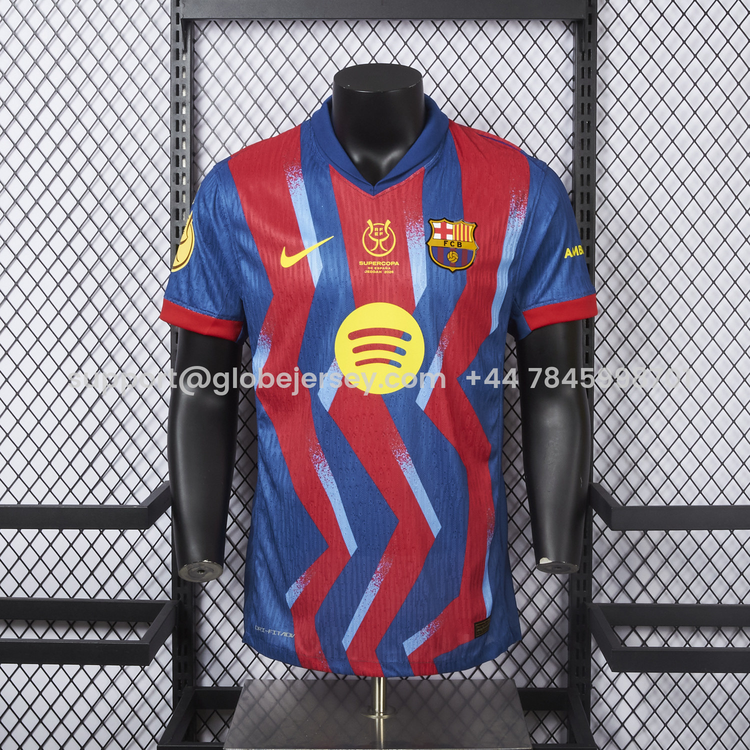 Barcelona 25-26 Supercopa De España Fourth Jersey - Player Version