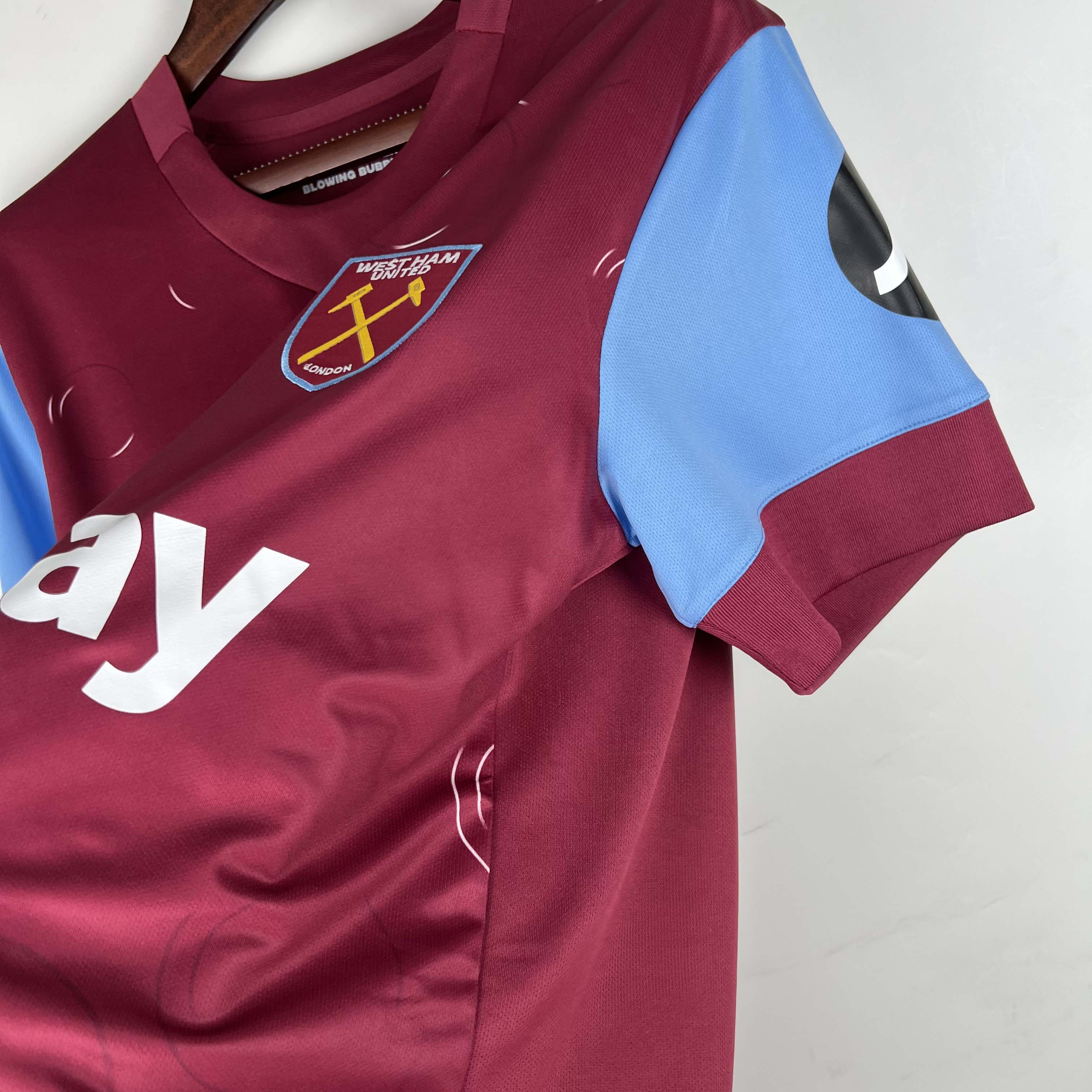 2023/24 West Ham United Football Shirt Home 1:1 Thai Quality