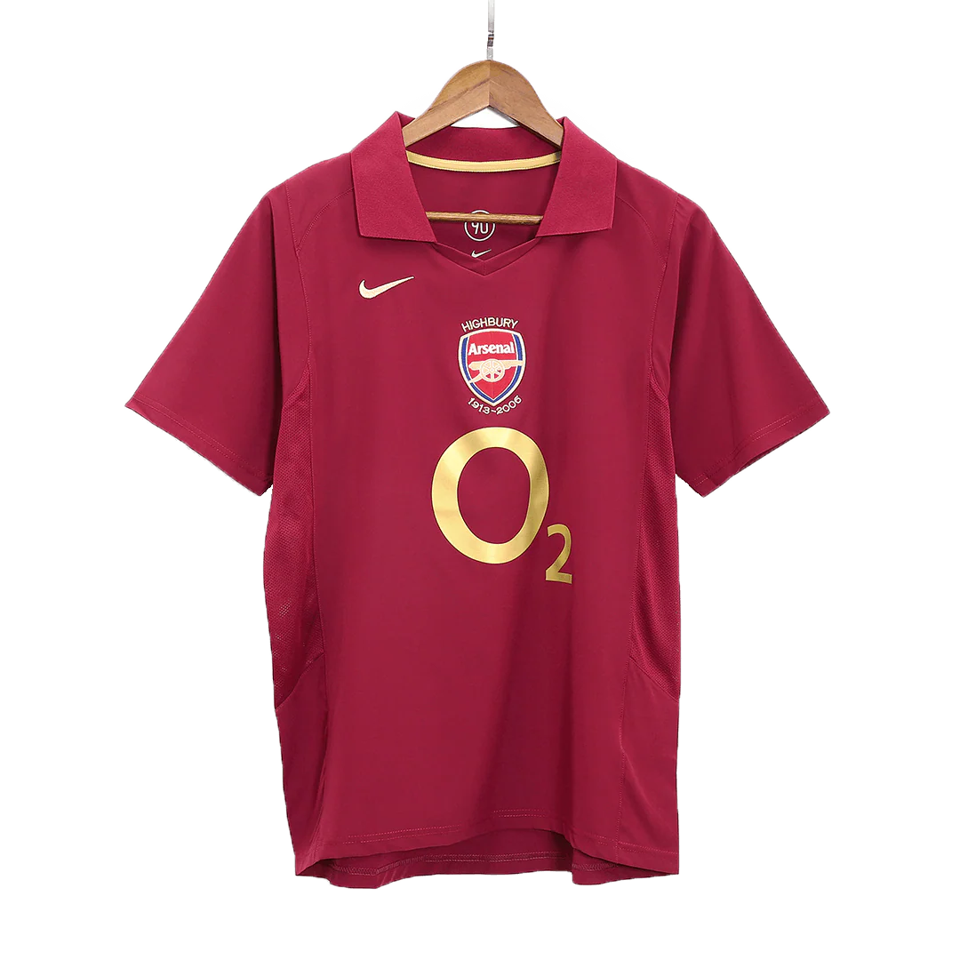 Arsenal 2005/06 Home Retro Soccer Jersey