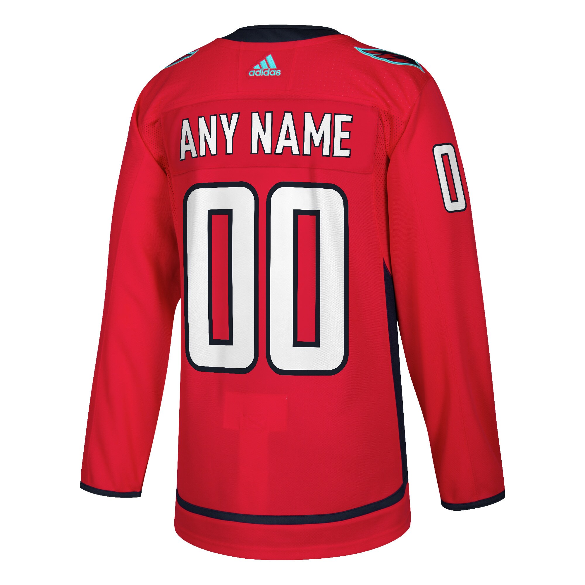 Washington Capitals   Custom Jersey – Red