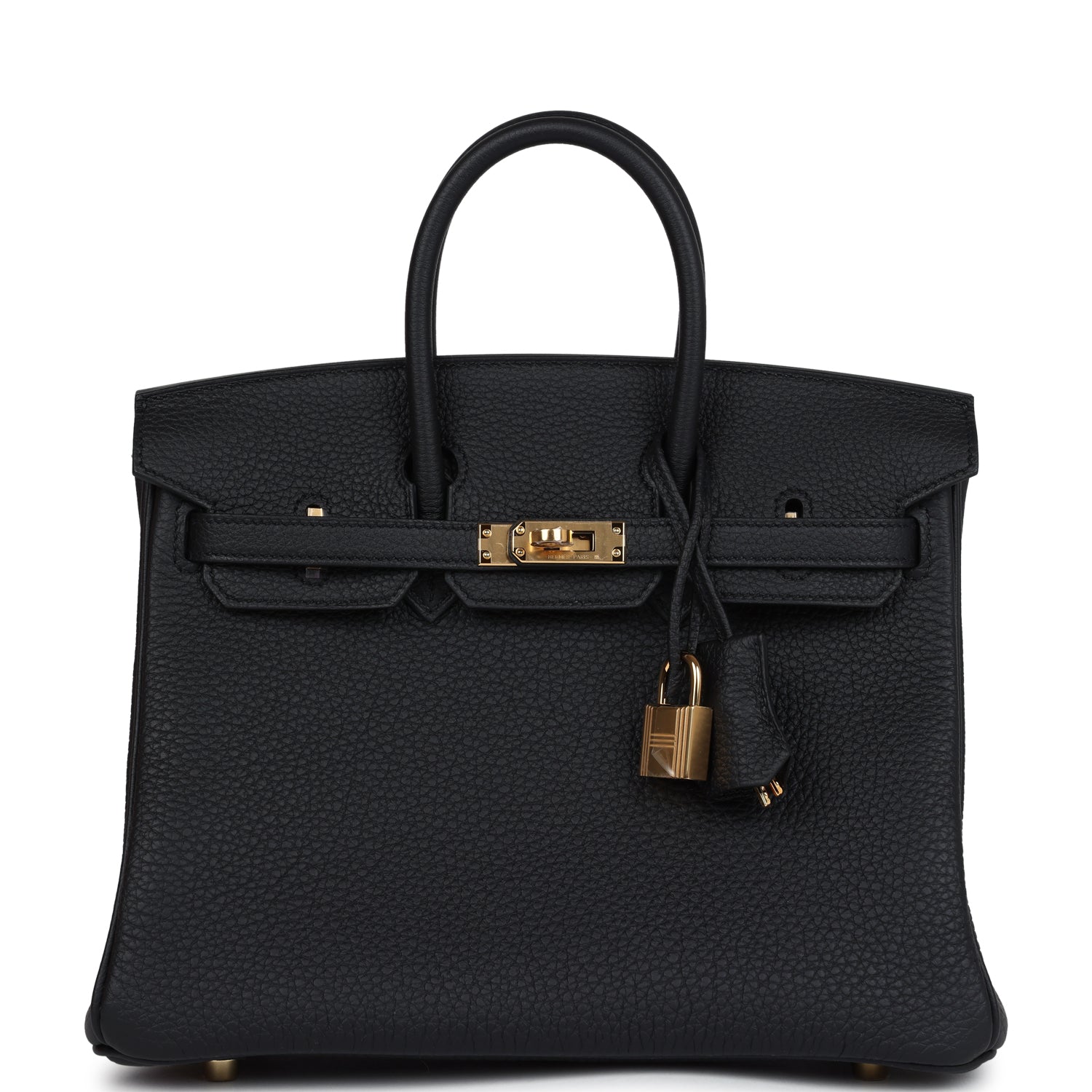 Birkin 25 Black Togo Gold Hardware