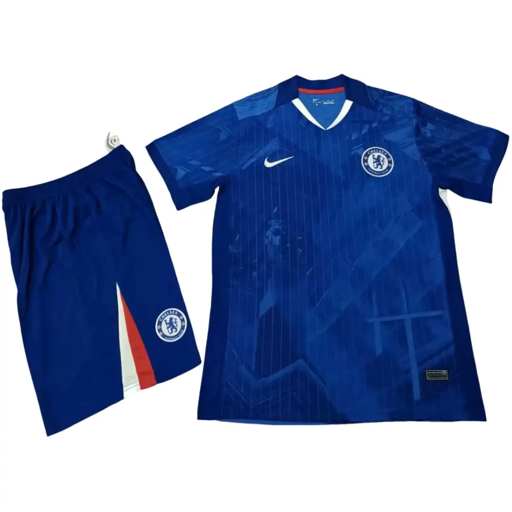 2025-26 Chelsea Home Jersey Children's Set - Fans Edition