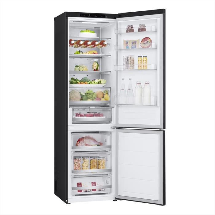 LG - Frigorifero combinato GBV7280AEV Classe A 387L-Nero