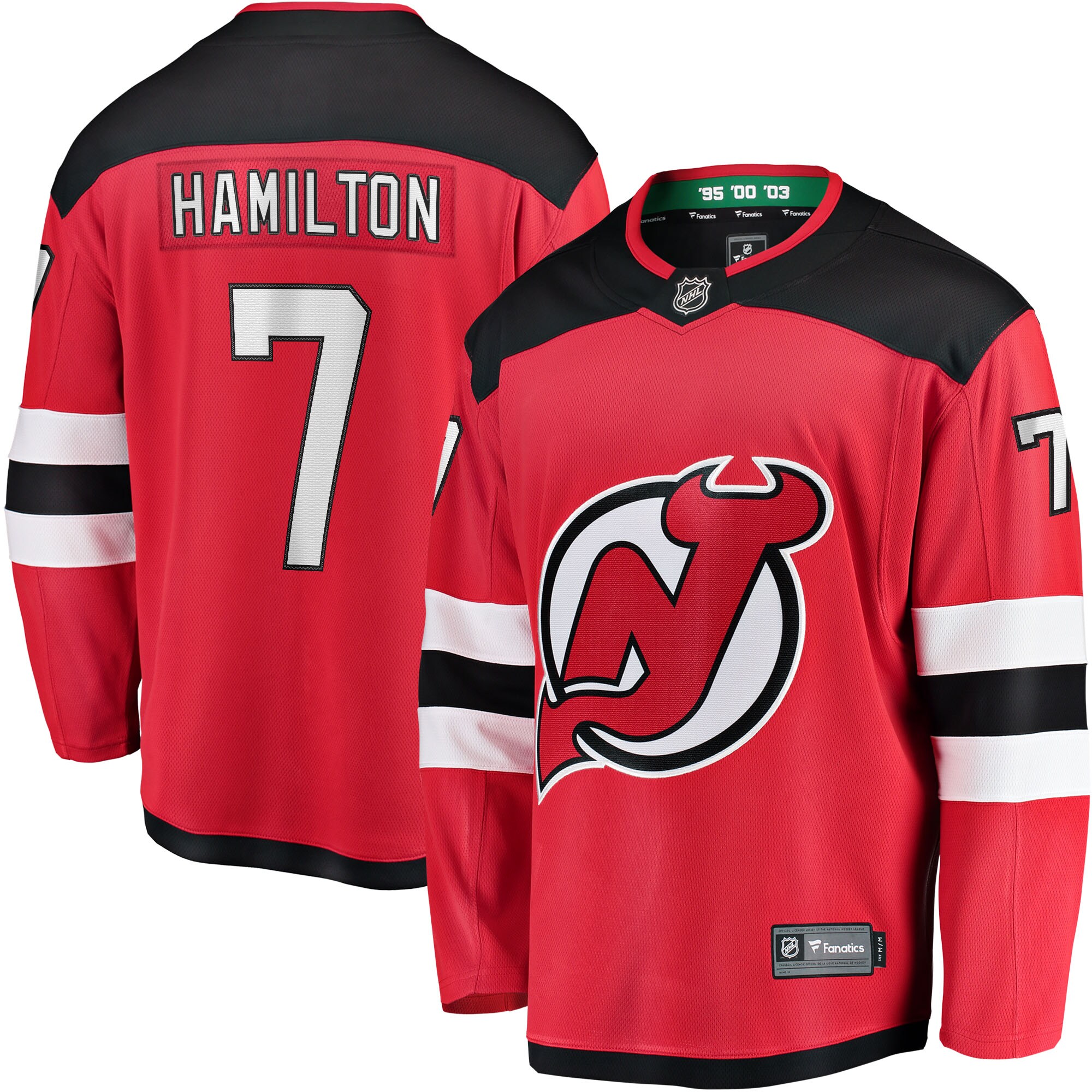 Dougie Hamilton New Jersey Devils Fanatics Breakaway   Jersey – Red