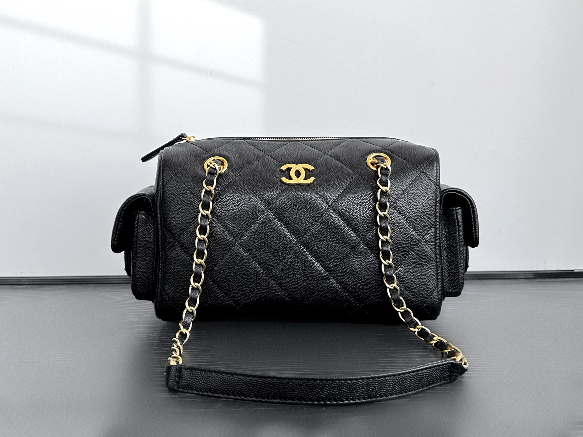 [15A] Chanel Bowling Bag
