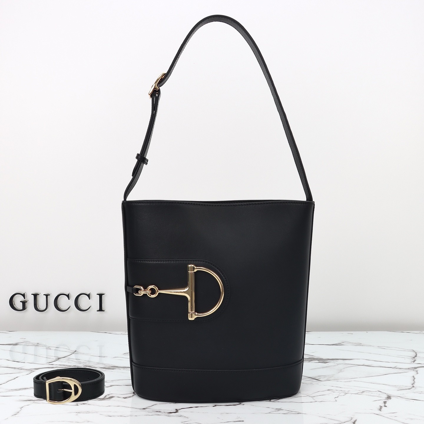 Gucci Horsebit Bucket Bag