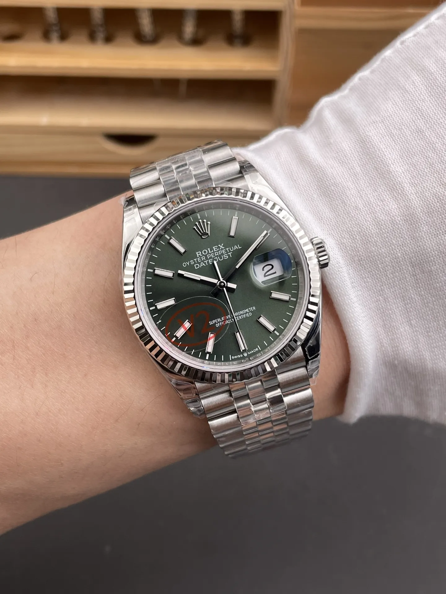 Rolex Datejust Mint Green 36mm