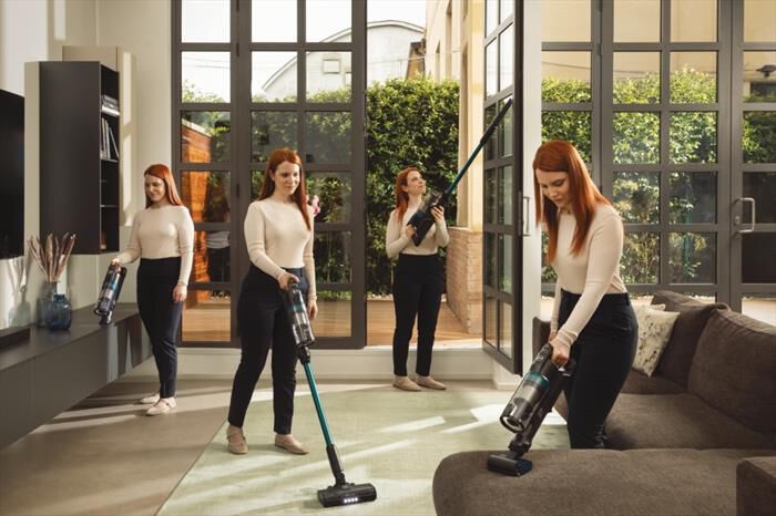 HOOVER - ASPIRAPOLVERE RICARICABILE HOOVER HF1 P10-Black,Blue