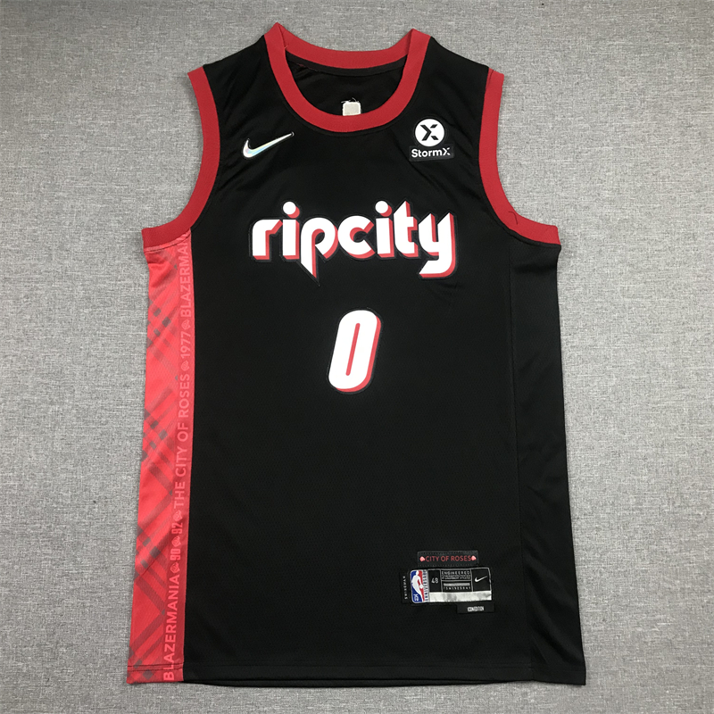 Unisex Trail Blazers 2024/25 Embroidered Swingman Jersey City Edition