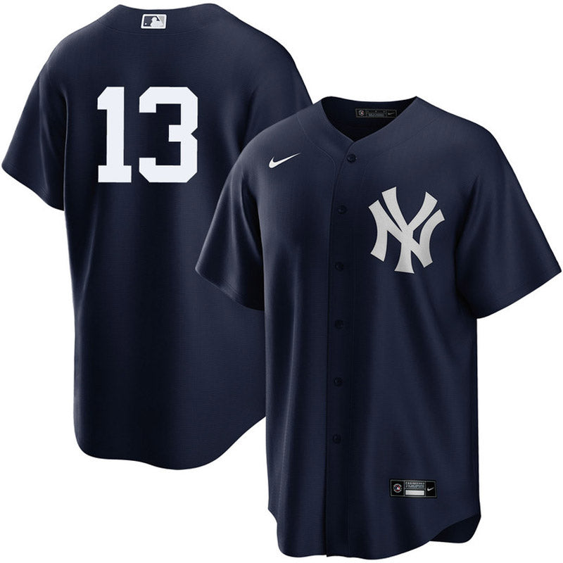 Men's New York Yankees Alex Rodriguez Replica Alternate Jersey - Navy