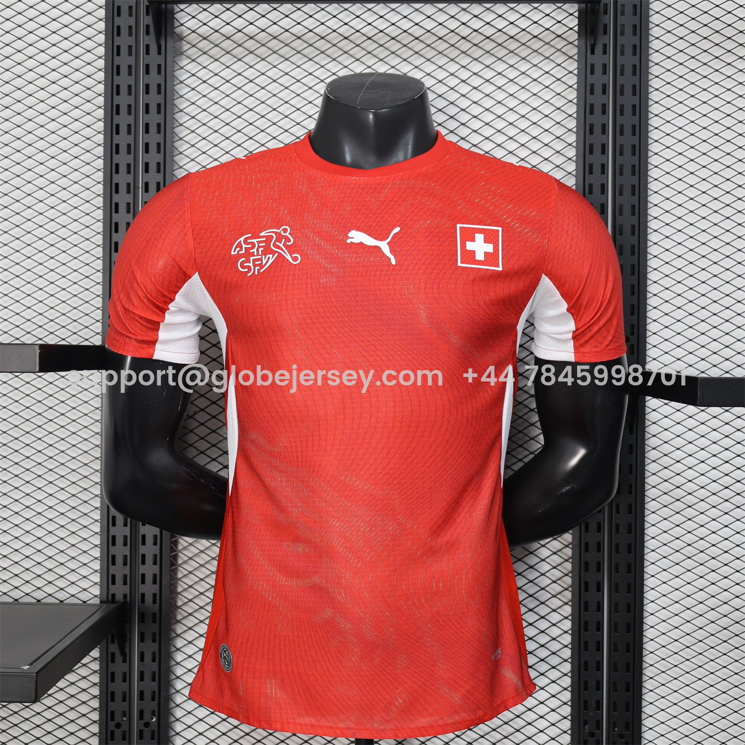 Switzerland 2026 Home Jersey - Player Version