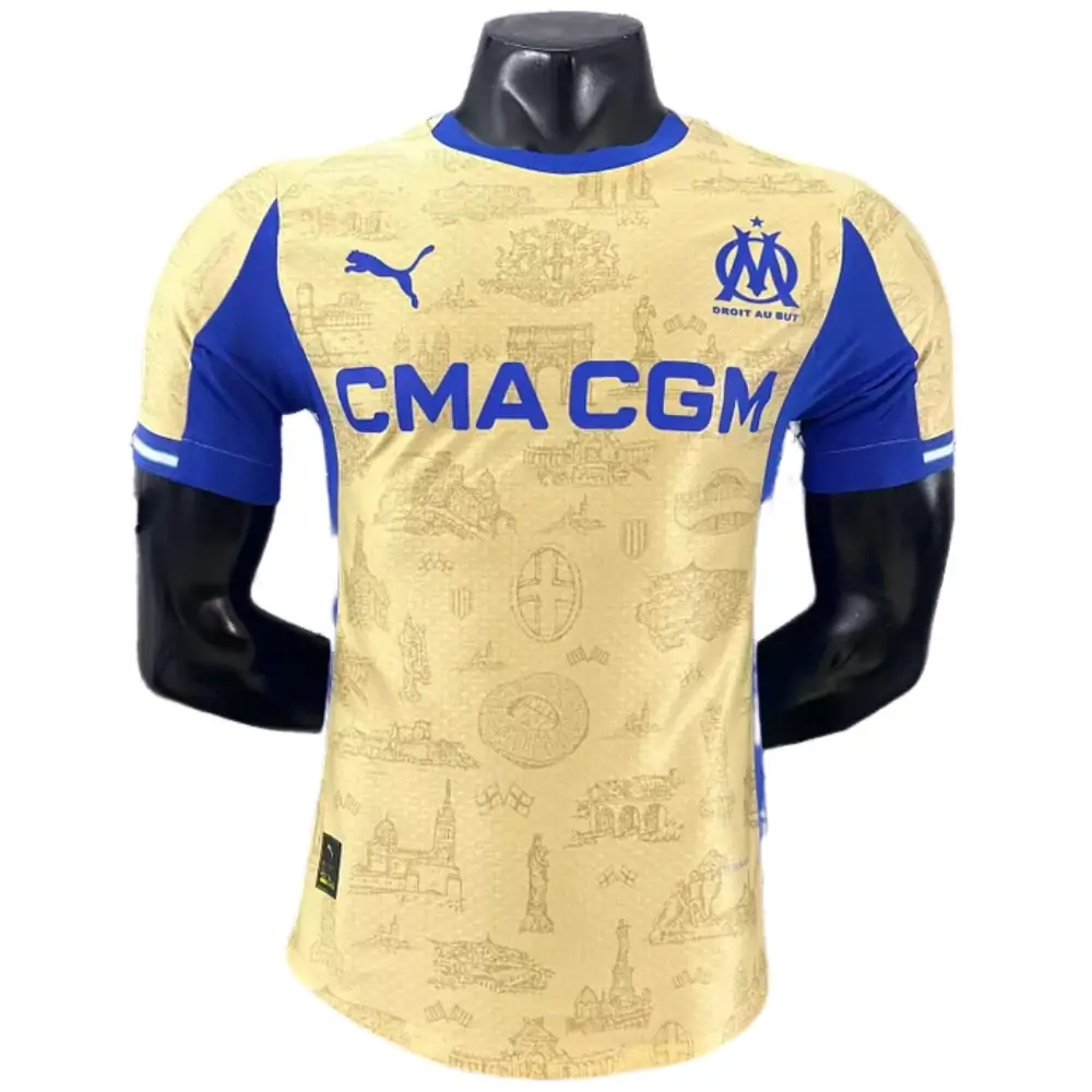 2025-26 Marseille Third Jersey - Player Edition