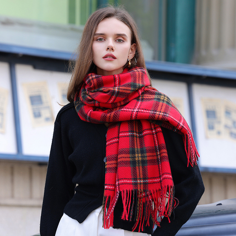 Student shawl imitation of cashmere scarves for women