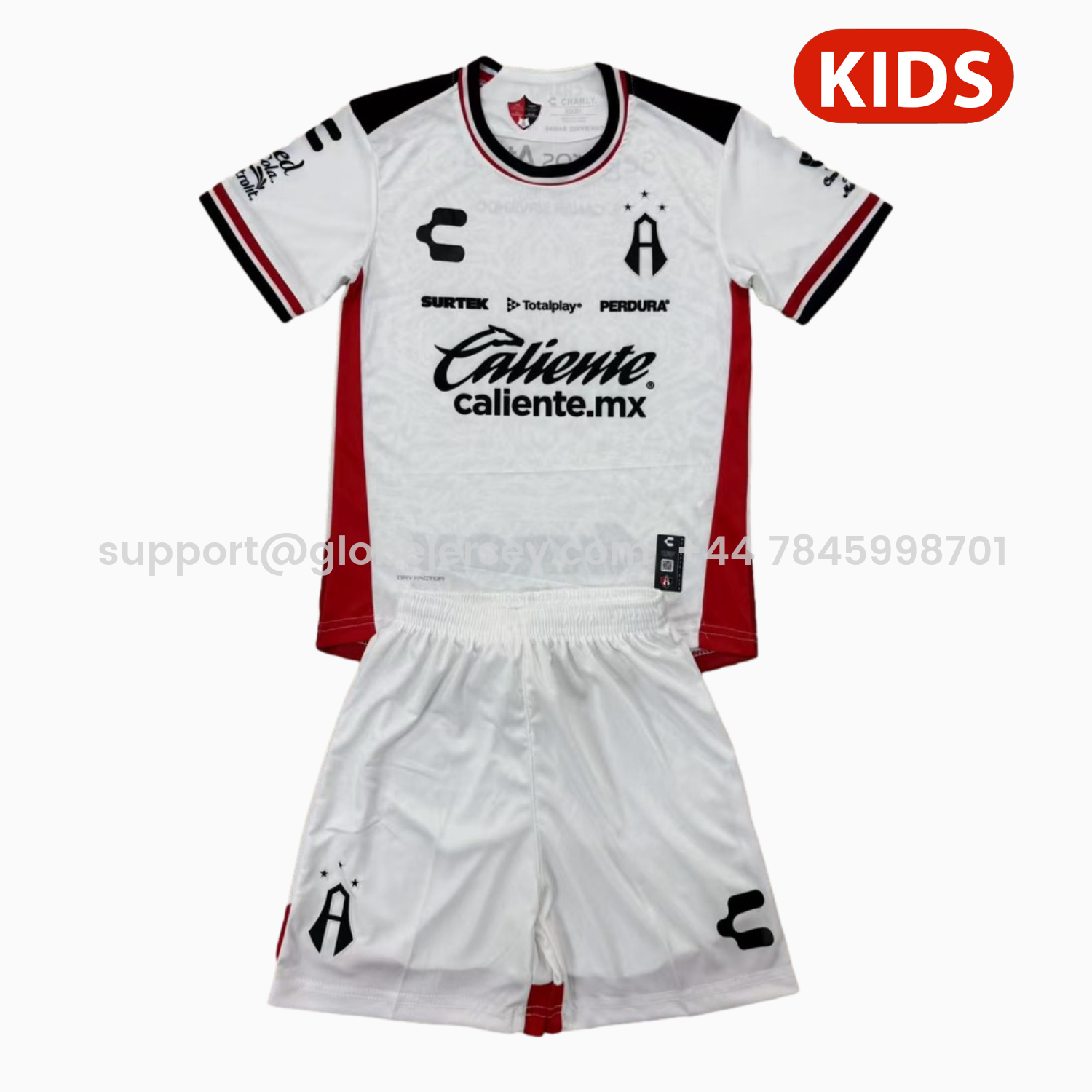 Atlas 25-26 Away White Kids Kit