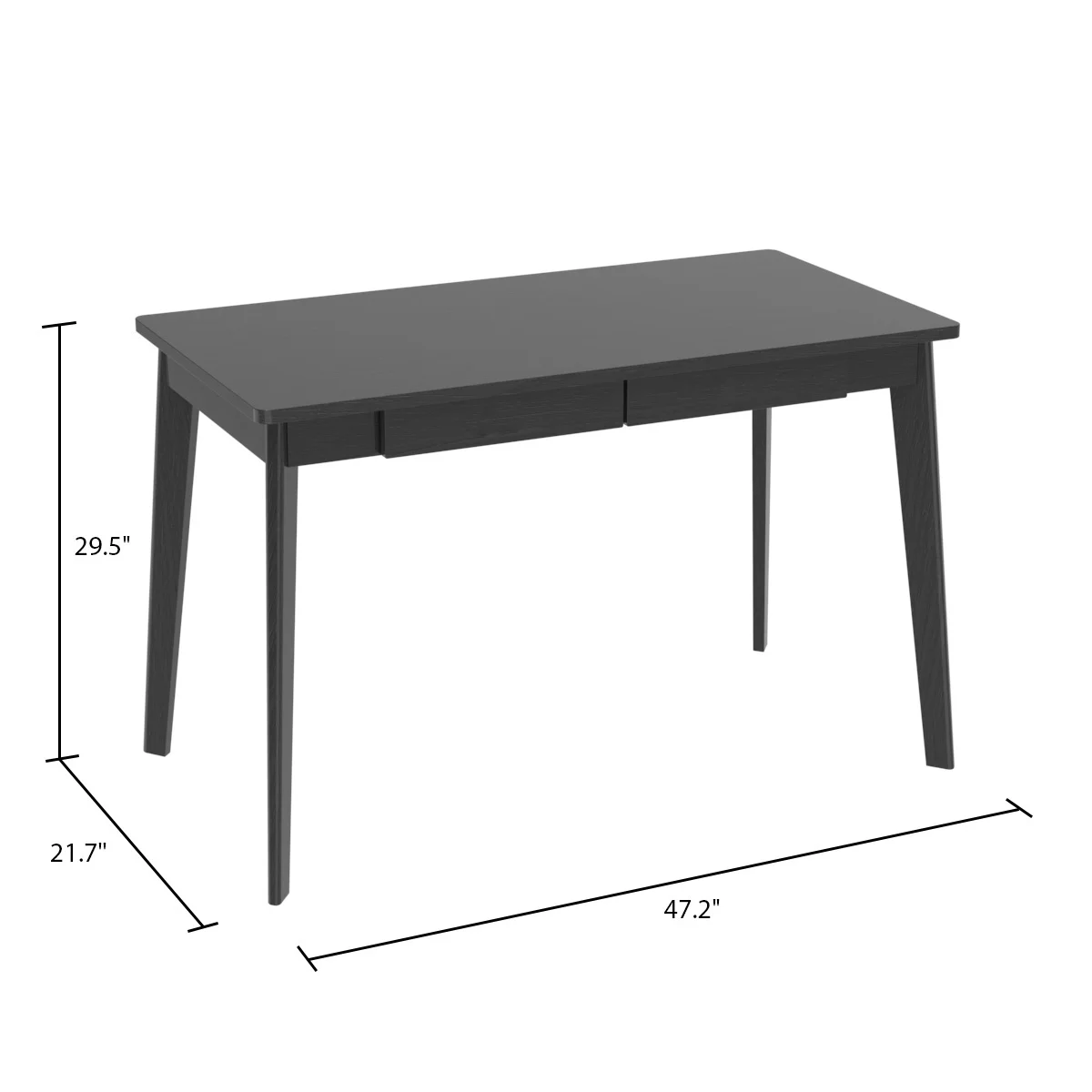 KULAGAGA Uptown Adult Lap Desks, Single Piece with Drawer, 21.7