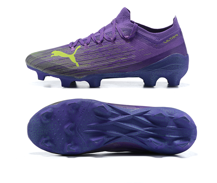 Fully knitted waterproof FG football shoes