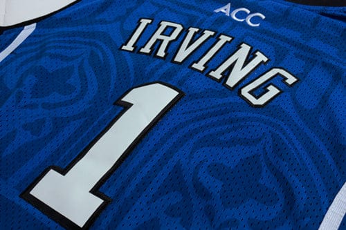 NCAA Duke University No. 1 Irving blue jersey